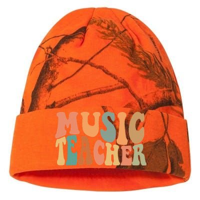 Groovy Music Teacher Cute Back to School Supplies  Kati Licensed 12" Camo Beanie