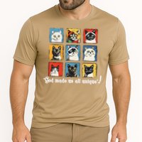 god made us all unique diversity variety feline christian Cooling Performance Crew T-Shirt