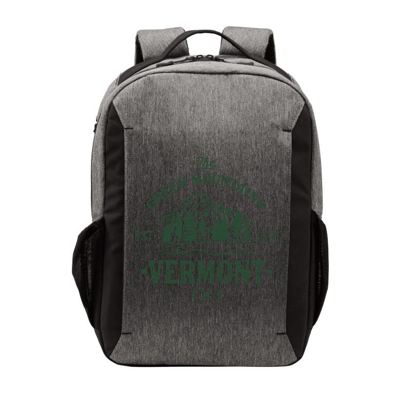 Green Mountains Vermont Vacation Vector Backpack