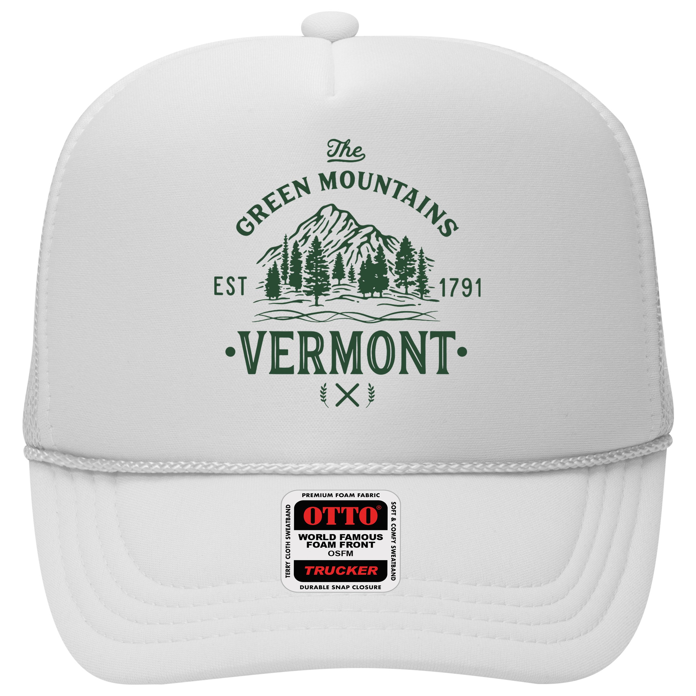 Green Mountains Vermont Vacation Hat