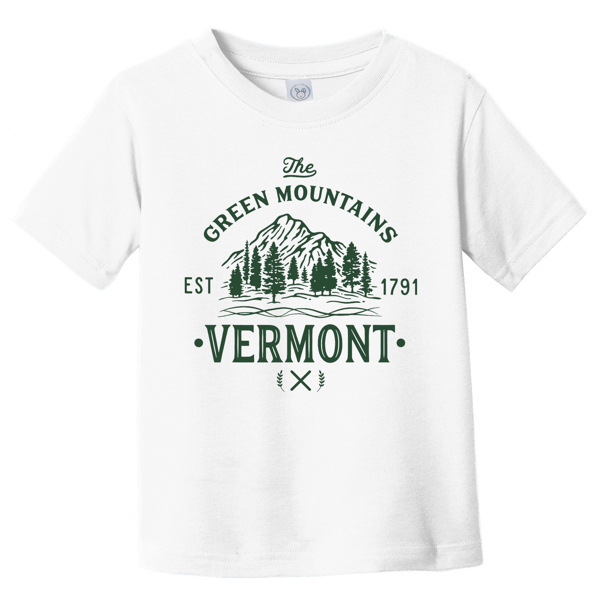 Green Mountains Vermont Vacation Toddler T-Shirt