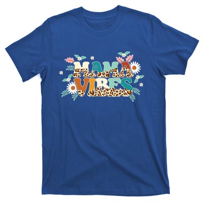 Groovy Mama Vibes Gift Matching Family MotherS Day Gift T-Shirt