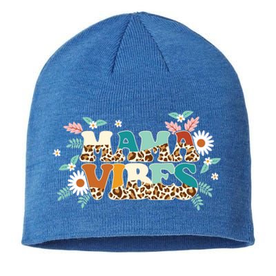 Groovy Mama Vibes Gift Matching Family MotherS Day Gift Sustainable Beanie