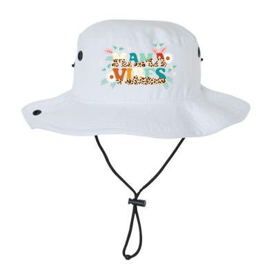 Groovy Mama Vibes Gift Matching Family MotherS Day Gift Legacy Cool Fit Booney Bucket Hat