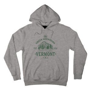 Green Mountains Vermont Vacation Tall Hoodie