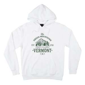 Green Mountains Vermont Vacation Hoodie