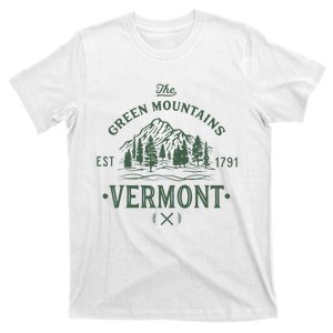 Green Mountains Vermont Vacation T-Shirt