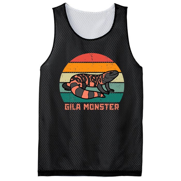 Gila Monster Vintage Sunset Gila Monster Mesh Reversible Basketball Jersey Tank