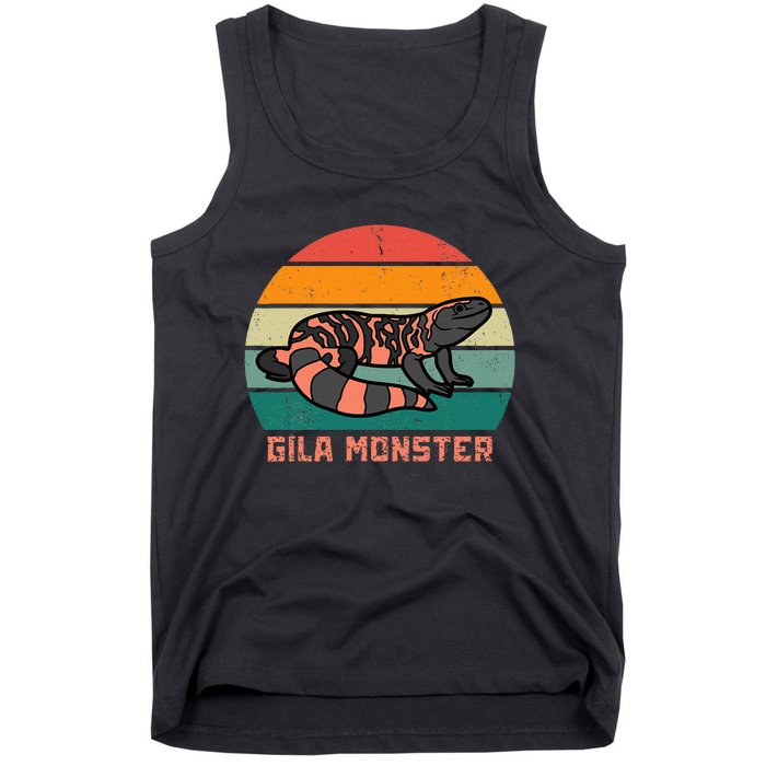 Gila Monster Vintage Sunset Gila Monster Tank Top