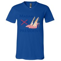 Ggt Madam Vice President Kamala Harris 2024 Election Support Cute Gift V-Neck T-Shirt