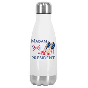 Ggt Madam Vice President Kamala Harris 2024 Election Support Cute Gift Stainless Steel Insulated Water Bottle