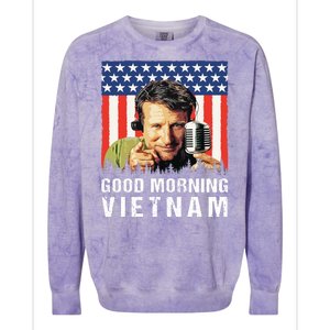 Good Morning Vietnam, Famous Quote Movies 1980s Colorblast Crewneck Sweatshirt