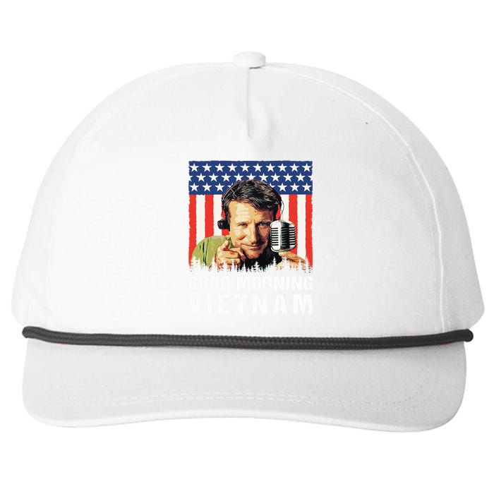 Good Morning Vietnam, Famous Quote Movies 1980s Snapback Five-Panel Rope Hat