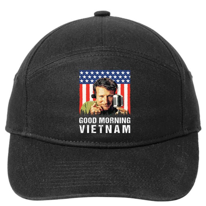 Good Morning Vietnam, Famous Quote Movies 1980s 7-Panel Snapback Hat