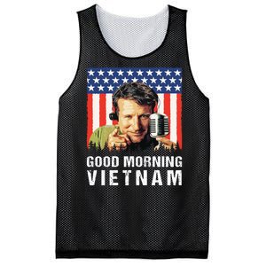 Good Morning Vietnam, Famous Quote Movies 1980s Mesh Reversible Basketball Jersey Tank