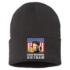 Good Morning Vietnam, Famous Quote Movies 1980s Sustainable Knit Beanie