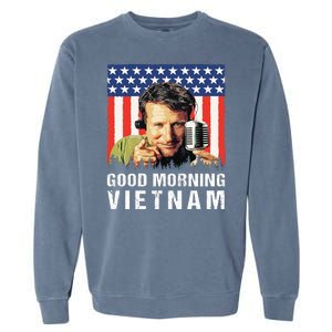 Good Morning Vietnam, Famous Quote Movies 1980s Garment-Dyed Sweatshirt