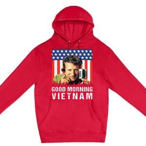 Good Morning Vietnam, Famous Quote Movies 1980s Premium Pullover Hoodie