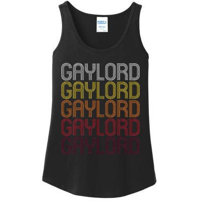 Gaylord Mn Vintage Style Minnesota Ladies Essential Tank