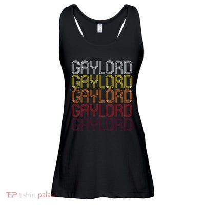 Gaylord Mn Vintage Style Minnesota Ladies Essential Flowy Tank