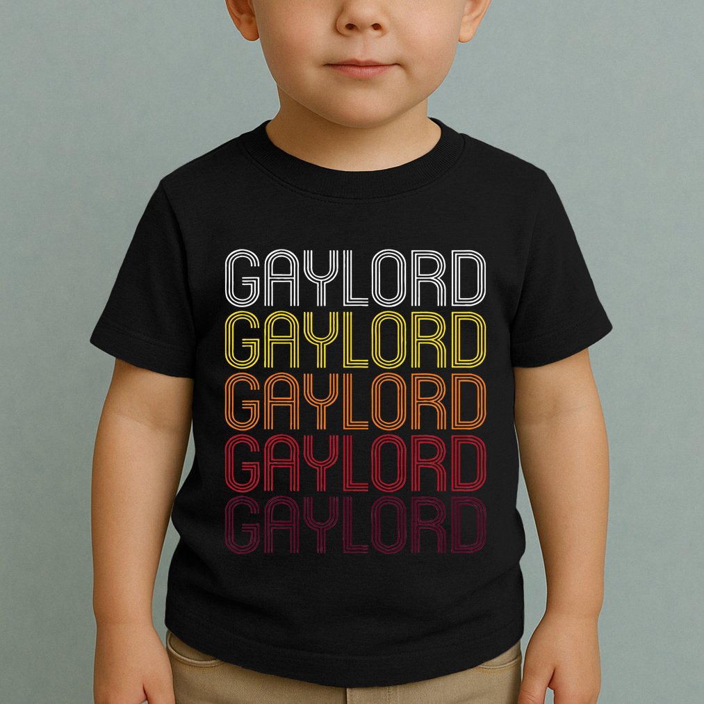 Gaylord Mn Vintage Style Minnesota Toddler T-Shirt