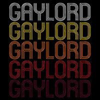 Gaylord Mn Vintage Style Minnesota Toddler T-Shirt