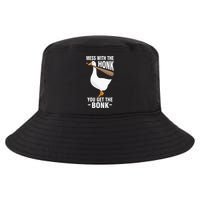 Goose Mess With The Honk You Get The Bonk Cool Comfort Performance Bucket Hat