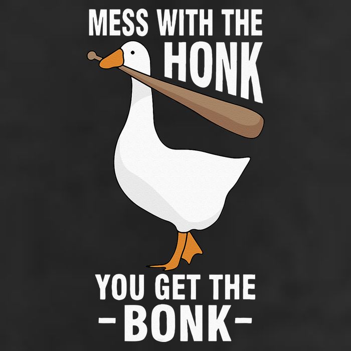 Goose Mess With The Honk You Get The Bonk Cool Comfort Performance Bucket Hat