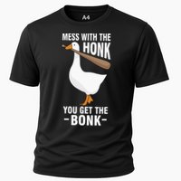 Goose Mess With The Honk You Get The Bonk Performance Shirt