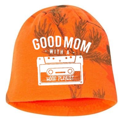 Good Mom With A Hood Playlist Kati - Camo Knit Beanie