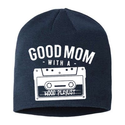 Good Mom With A Hood Playlist Sustainable Beanie