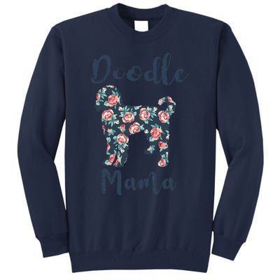 Goldendoodle Mom Women Doodle Mama Mother Day Gift Tall Sweatshirt