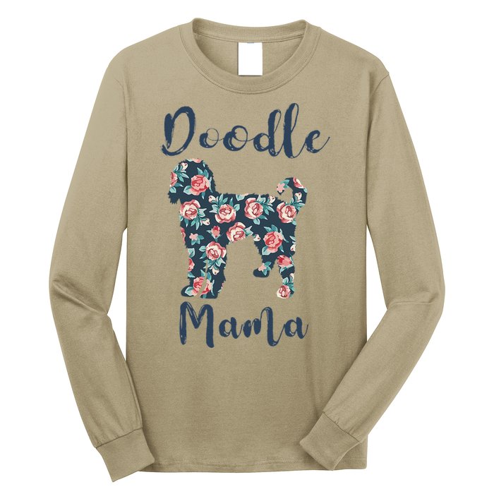 Goldendoodle Mom Women Doodle Mama Mother Day Gift Long Sleeve Shirt