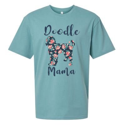 Goldendoodle Mom Women Doodle Mama Mother Day Gift Sueded Cloud Jersey T-Shirt