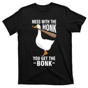 Goose Mess With The Honk You Get The Bonk T-Shirt