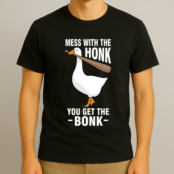 Goose Mess With The Honk You Get The Bonk T-Shirt