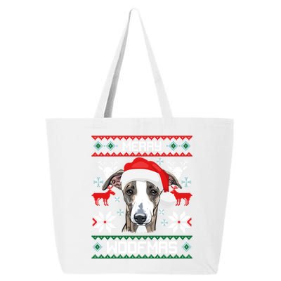 Greyhound Merry Woofmas Gift For Christmas Clothes Xmas Cool Gift 25L Jumbo Tote