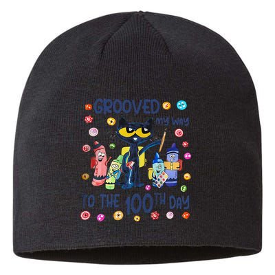 Grooved My Way To The 100th Day Pete Cat 100 Days Of School Sustainable Beanie