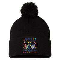 Grooved My Way To The 100th Day Pete Cat 100 Days Of School Pom Pom 12in Knit Beanie