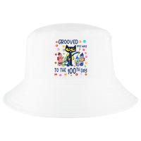 Grooved My Way To The 100th Day Pete Cat 100 Days Of School Cool Comfort Performance Bucket Hat