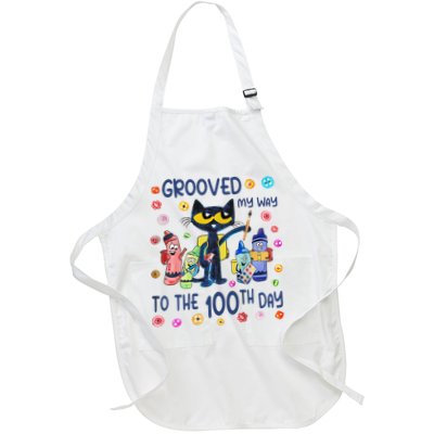 Grooved My Way To The 100th Day Pete Cat 100 Days Of School Apron