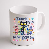 Grooved My Way To The 100th Day Pete Cat 100 Days Of School Mug