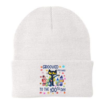 Grooved My Way To The 100th Day Pete Cat 100 Days Of School Beanie