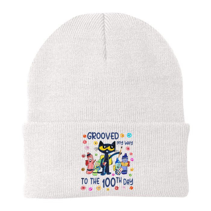 Grooved My Way To The 100th Day Pete Cat 100 Days Of School Beanie