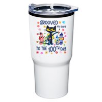 Grooved My Way To The 100th Day Pete Cat 100 Days Of School Tumbler