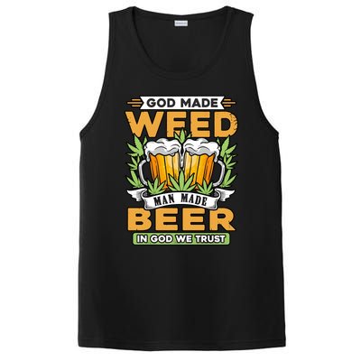 God Made Weeb Man Made Beer PosiCharge Competitor Tank