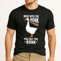 Goose Mess With The Honk You Get The Bonk Performance Shirt