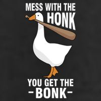 Goose Mess With The Honk You Get The Bonk 15oz Campfire Ceramic Mug