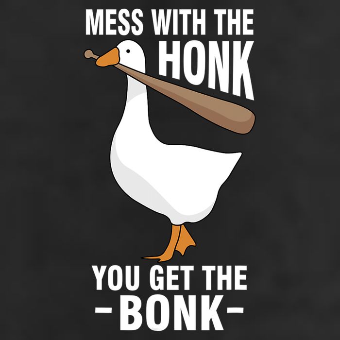 Goose Mess With The Honk You Get The Bonk 15oz Campfire Ceramic Mug