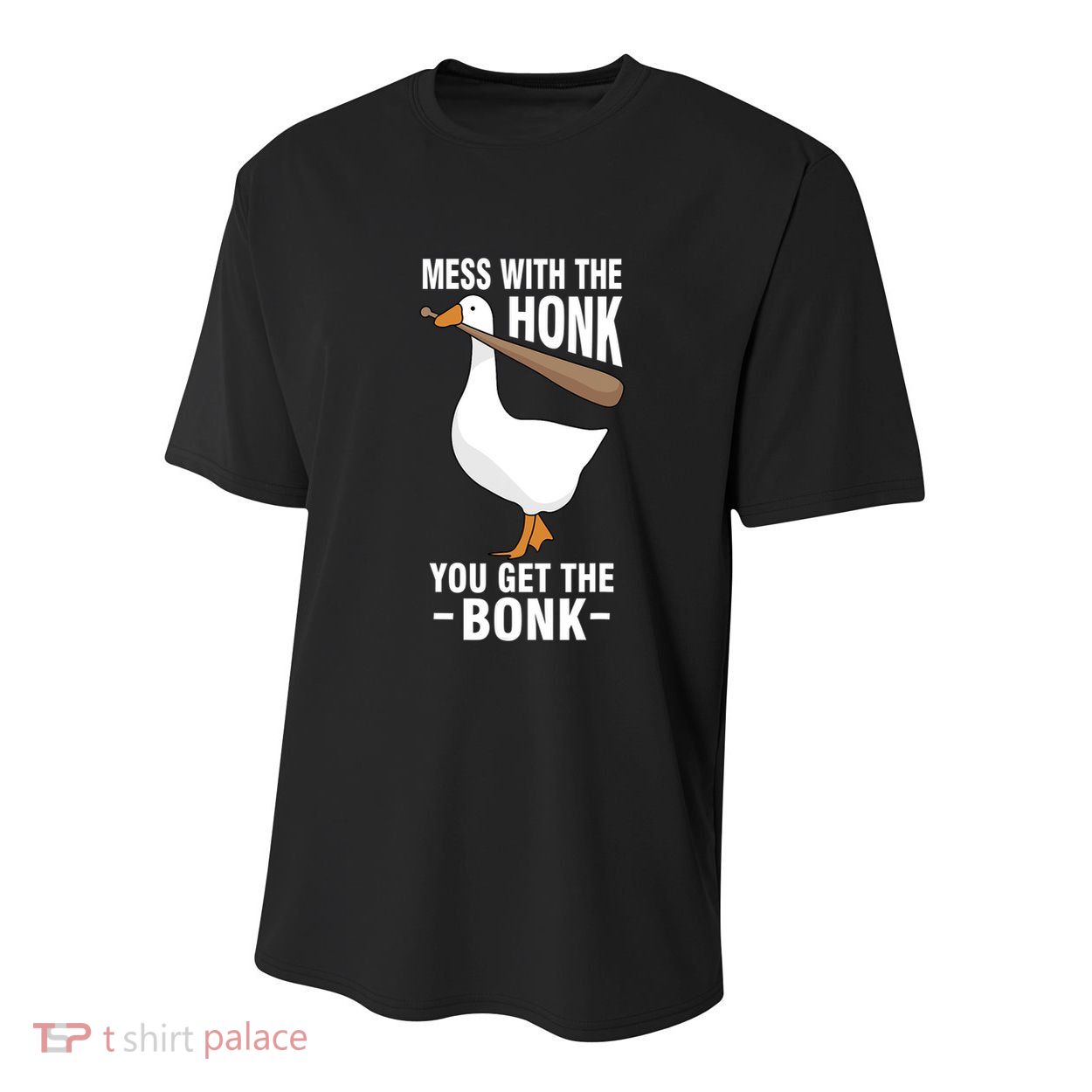 Goose Mess With The Honk You Get The Bonk Youth Performance Sprint T-Shirt